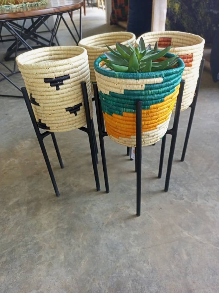 Basket Plant Stand