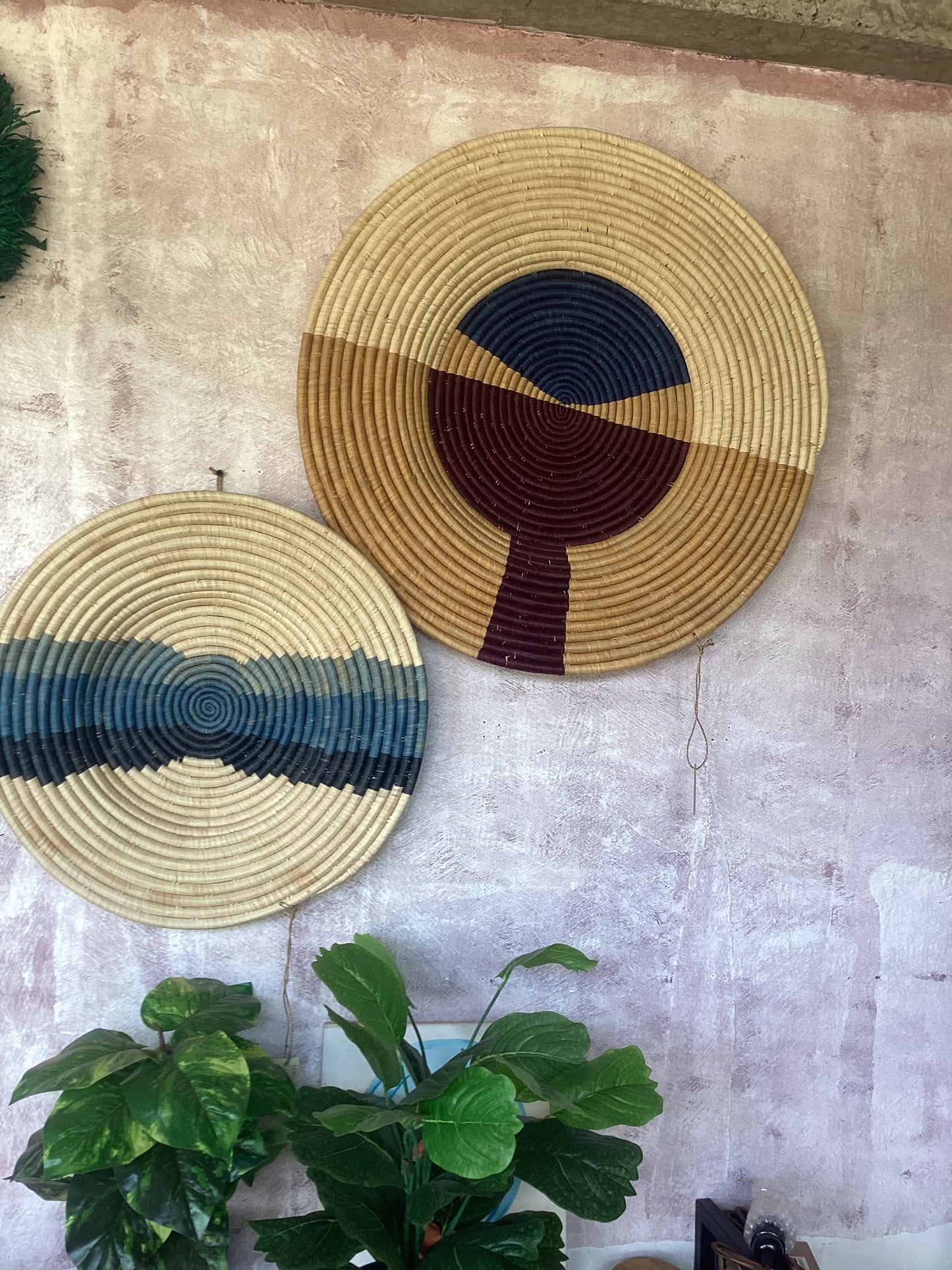 Wall art baskets
