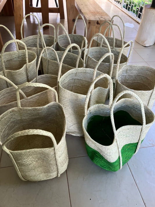 Ugandan woven basket