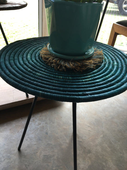 Seagrass side table