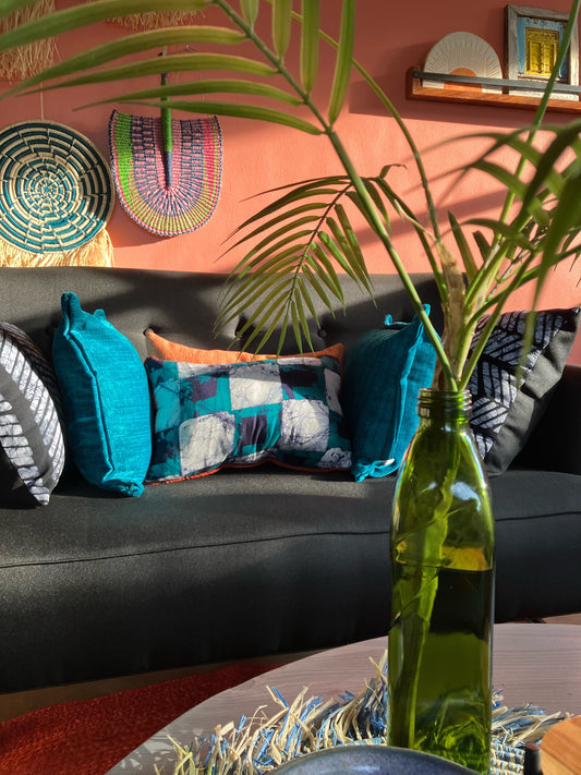 11” x 17” Rectangle Pillow - Batik