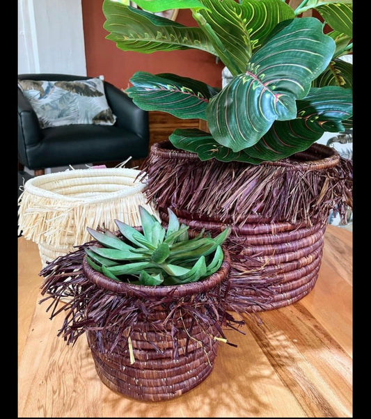 Raffia Baskets