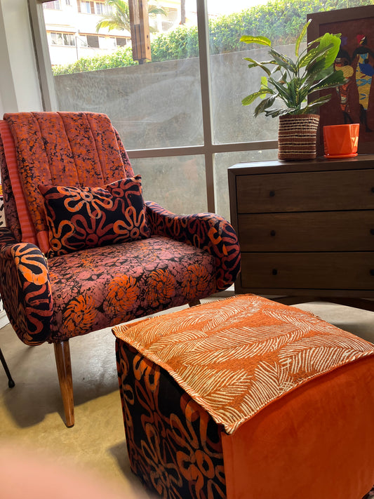 11” x 17” Rectangle Pillow - Batik