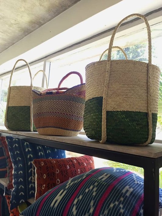 Ugandan woven basket