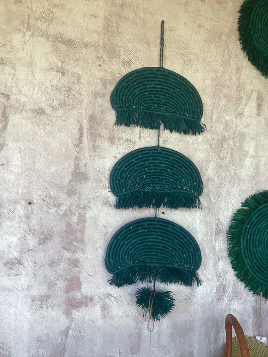 Jelly fish wall mobile